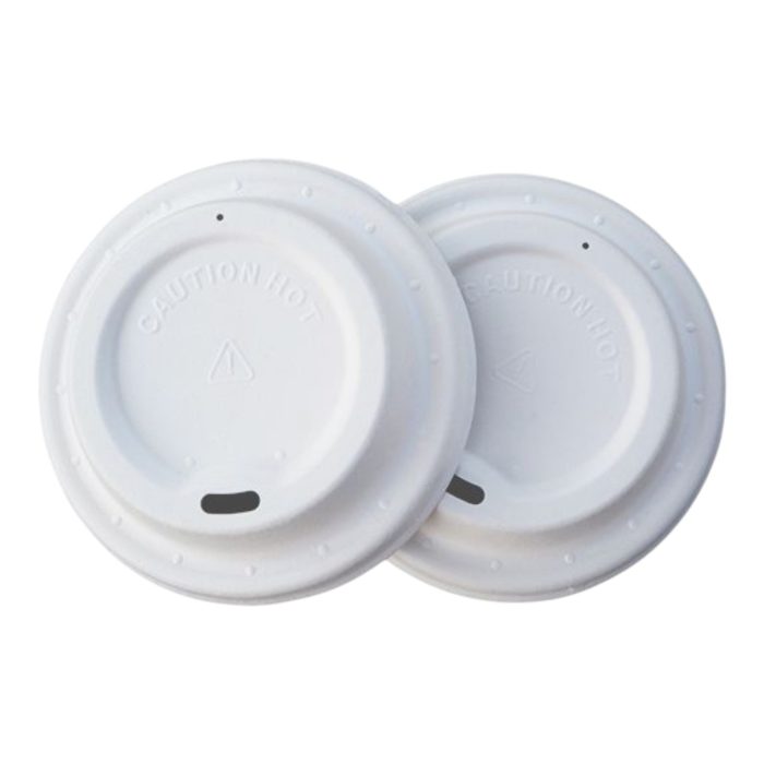 Bagasse Paper Lids For Cups Bagasse Coffee cups with lids Bagasse Bio Lids Photoroom